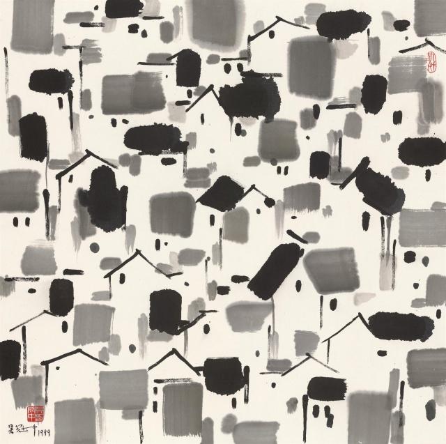 展览|久仰了,吴冠中的《狮子林》