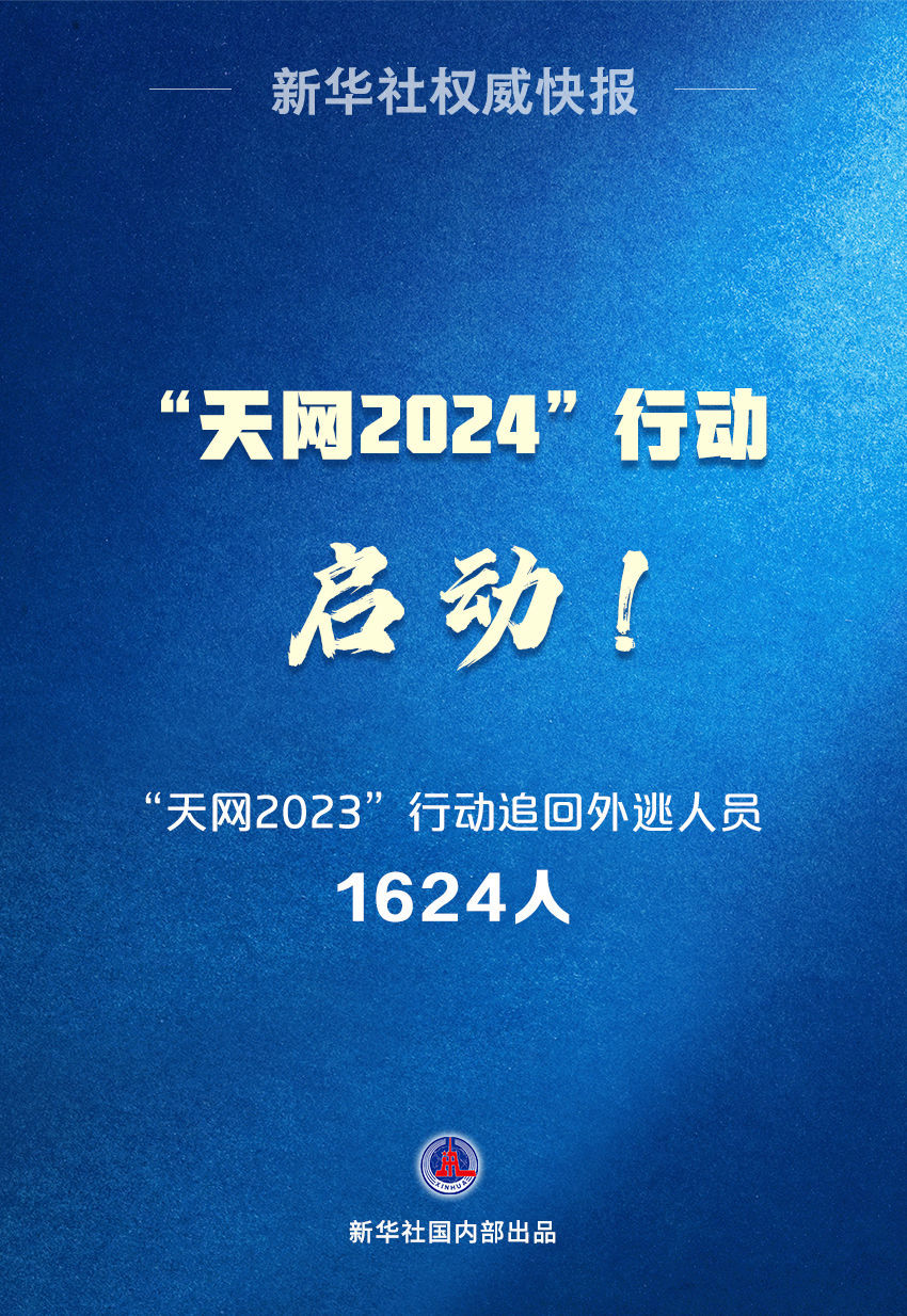 权威快报丨"天网2024"行动启动|天网_新浪财经_新浪网