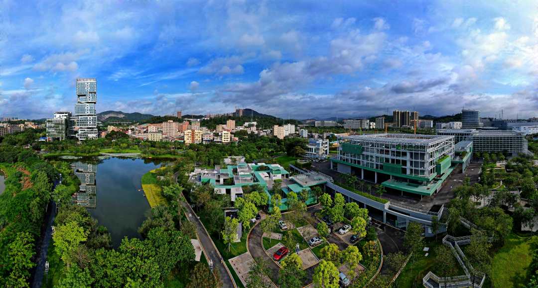 图为位于深圳市龙岗区坪地街道的深圳国际低碳城.周洋摄