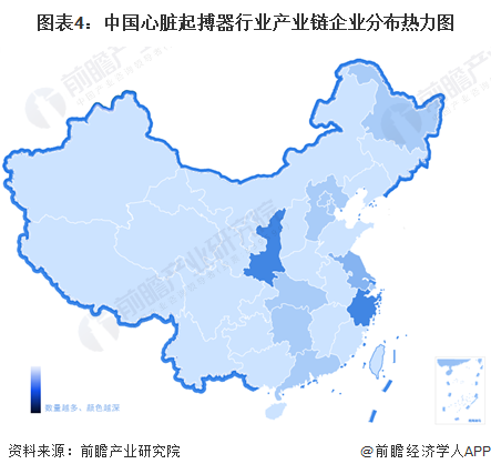 百多力起搏器怎么样【干货】心脏起搏器行业产业链全景梳理及区域热力图_https://www.jmylbn.com_新闻资讯_第4张