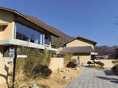 这是留坝县的一家民宿.记者 张斌 摄