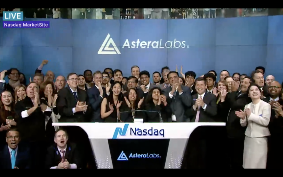 "小英伟达"astera成功登陆纳斯达克,市值近55亿美元