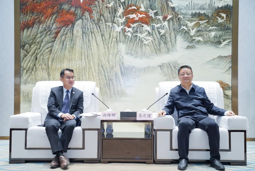 吴之凌与ge向伟明一行座谈|黄石市_新浪财经_新浪网