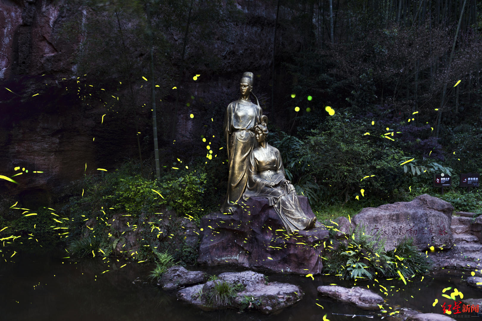 又是一年观萤季四川眉山青神县招募百名网络达人免费游县内景区景点