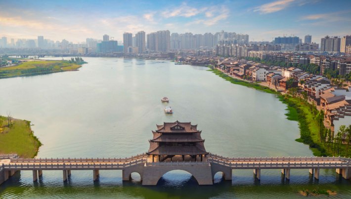 常德河街繁荣背后的"绿色银行"作为