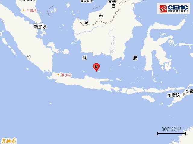 印尼爪哇岛海域:4小时内,两次6级以上地震!|印尼_新浪财经_新浪网