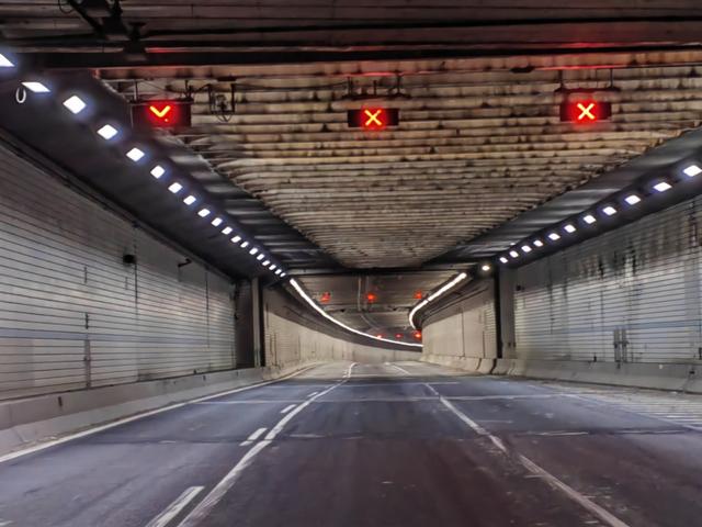 24时,s20外环隧道正式全封闭施工