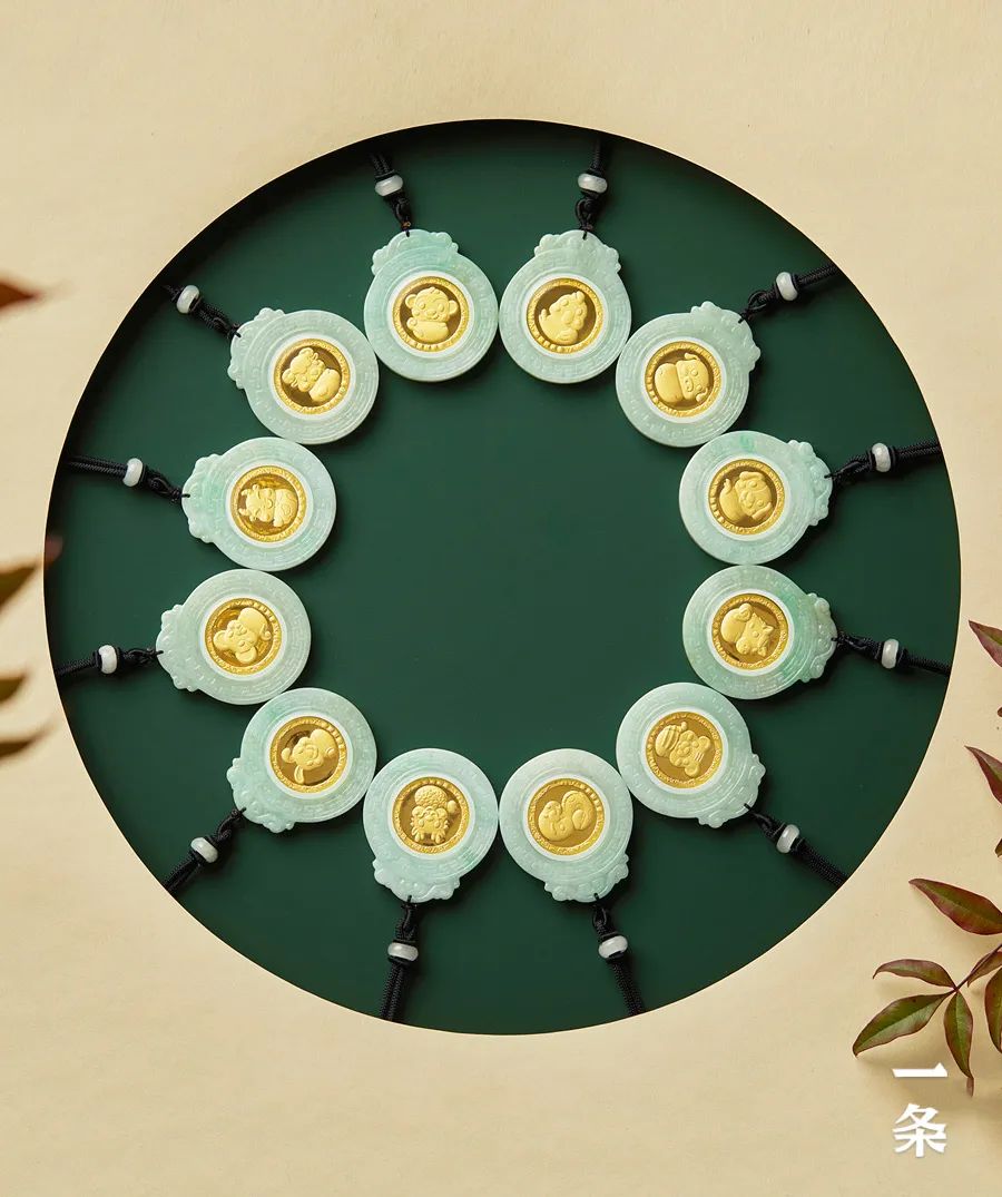 足金翡翠打造的十二生肖,非遗大师监制,满载祝福_新浪财经_新浪网