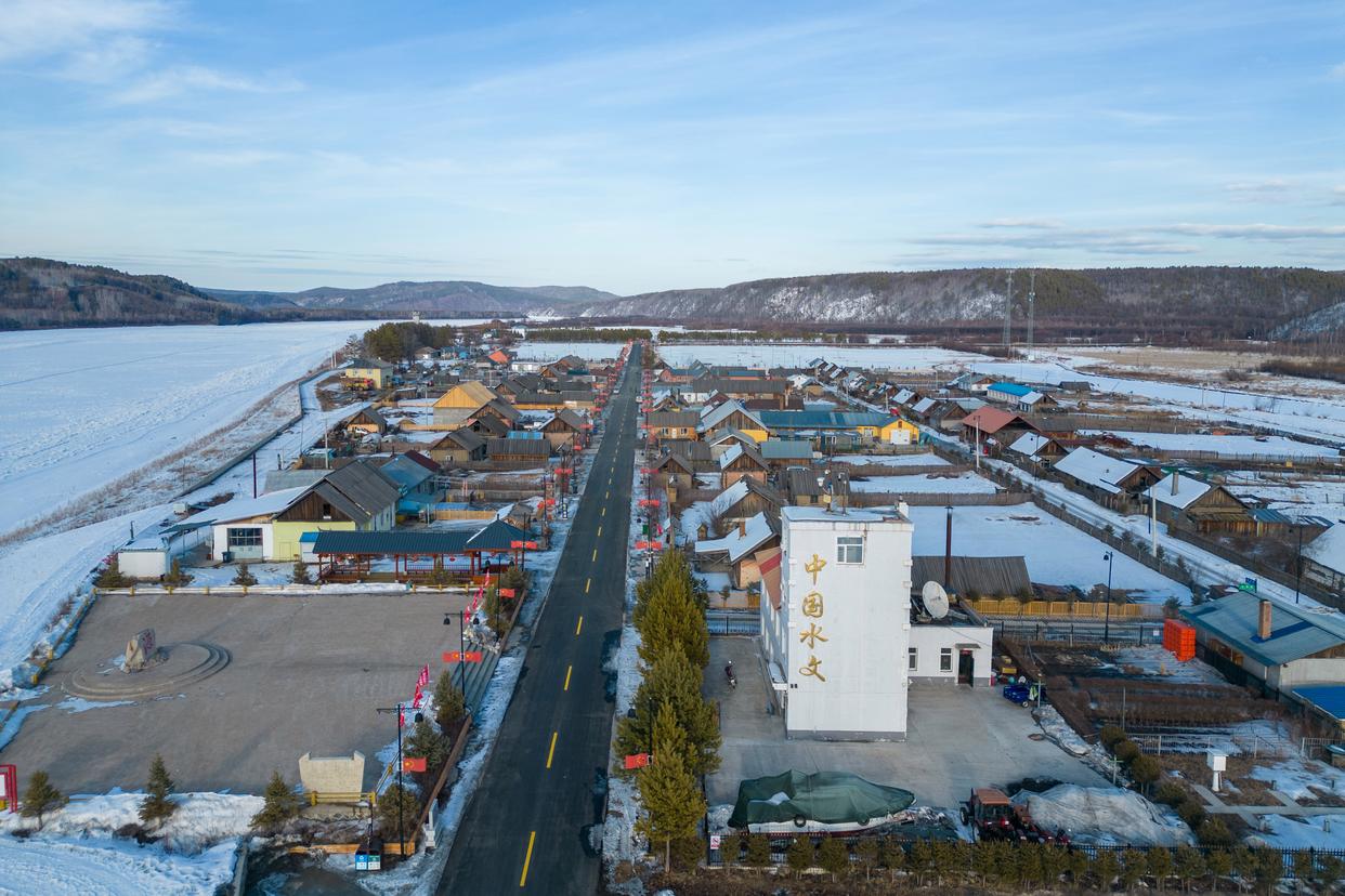 这是3月21日拍摄的松辽水利委员会水文局黑龙江上游水文水资源中心洛