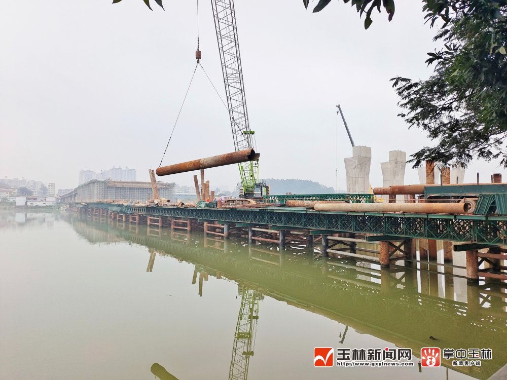 明年1月通车,容县站前大桥建设刷新"进度条"|大桥_新浪财经_新浪网