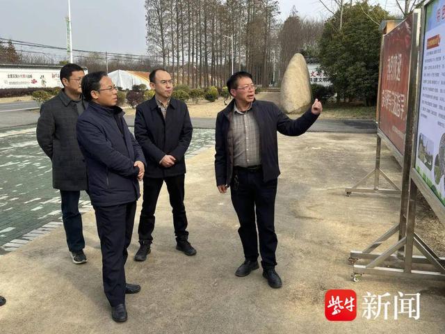 在常州市金坛镇,雄州街道党工委负责人一行先后参观了金坛镇金武