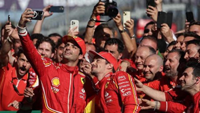 f1澳大利亚站一二带回,法拉利过年了!