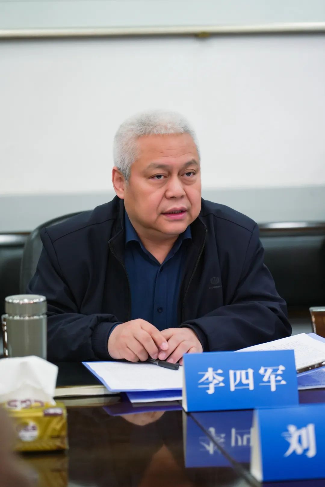 (图:西安美术学院党委副书记李四军)