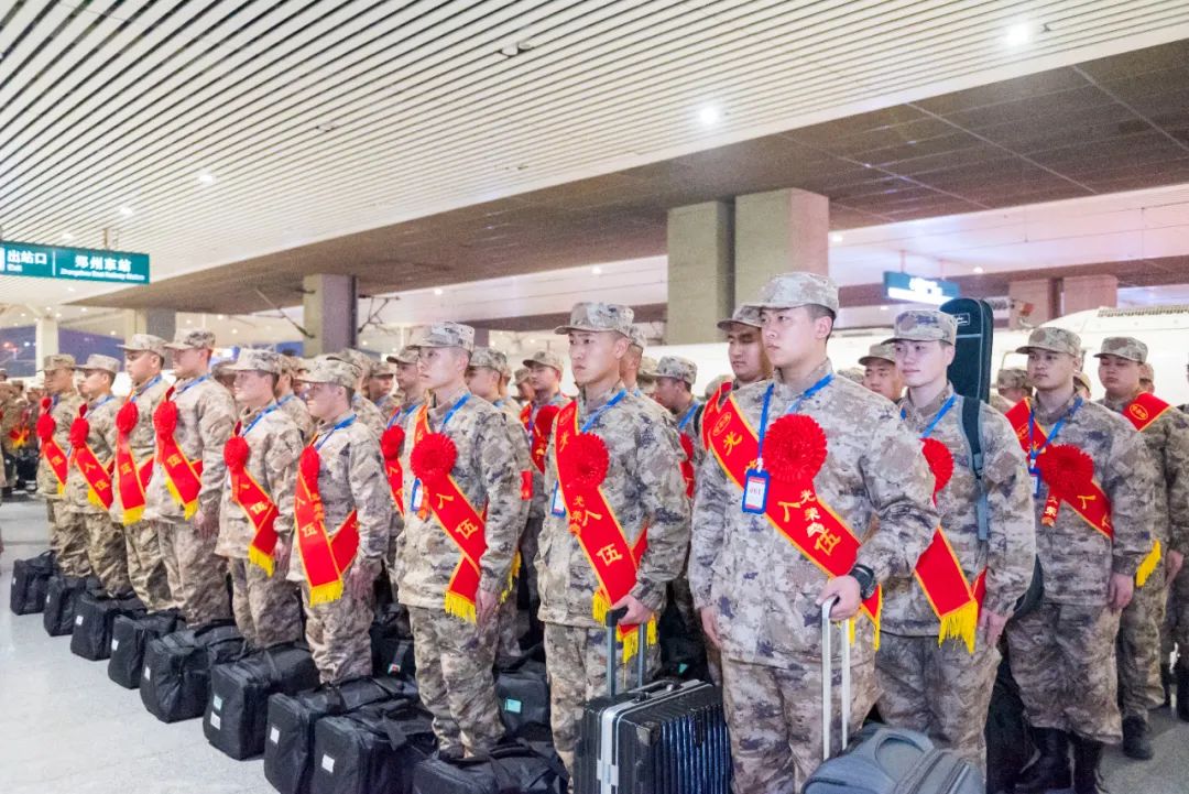 集结完毕联勤保障部队2024年春季新兵全员抵达战位