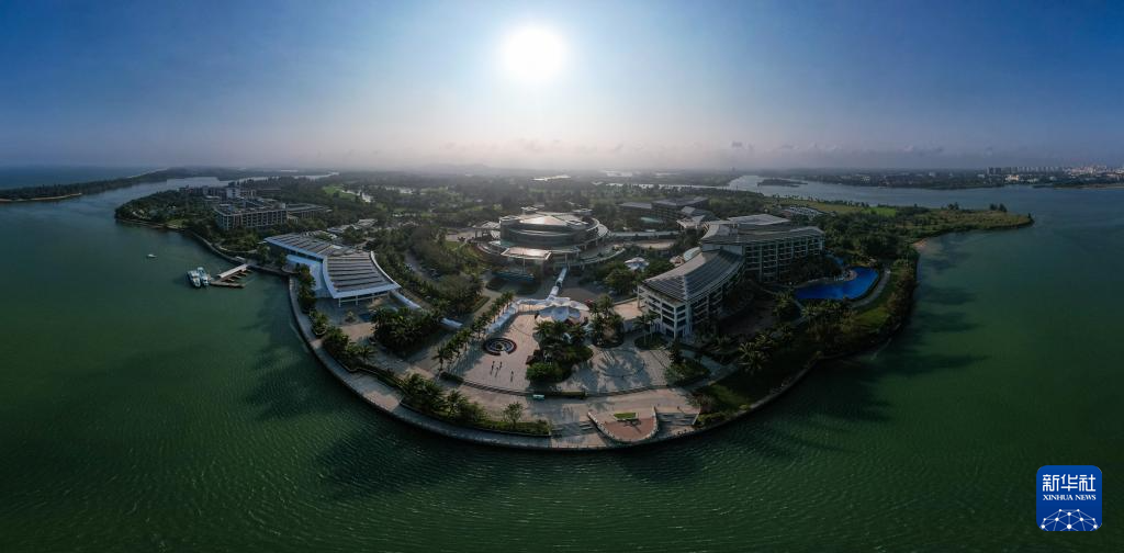 博鳌亚洲论坛2024年年会举办地海南省琼海市博鳌镇东屿岛(3月17日摄