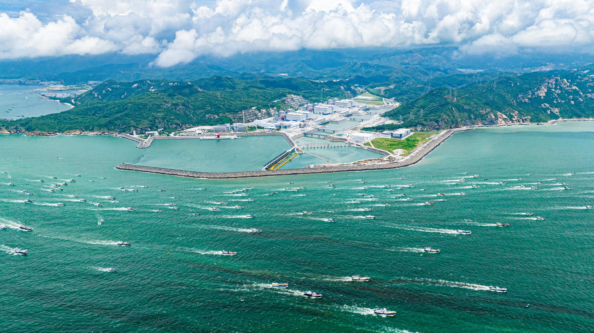 中广核阳江核电2023年上网电量首破500亿度|中广核__