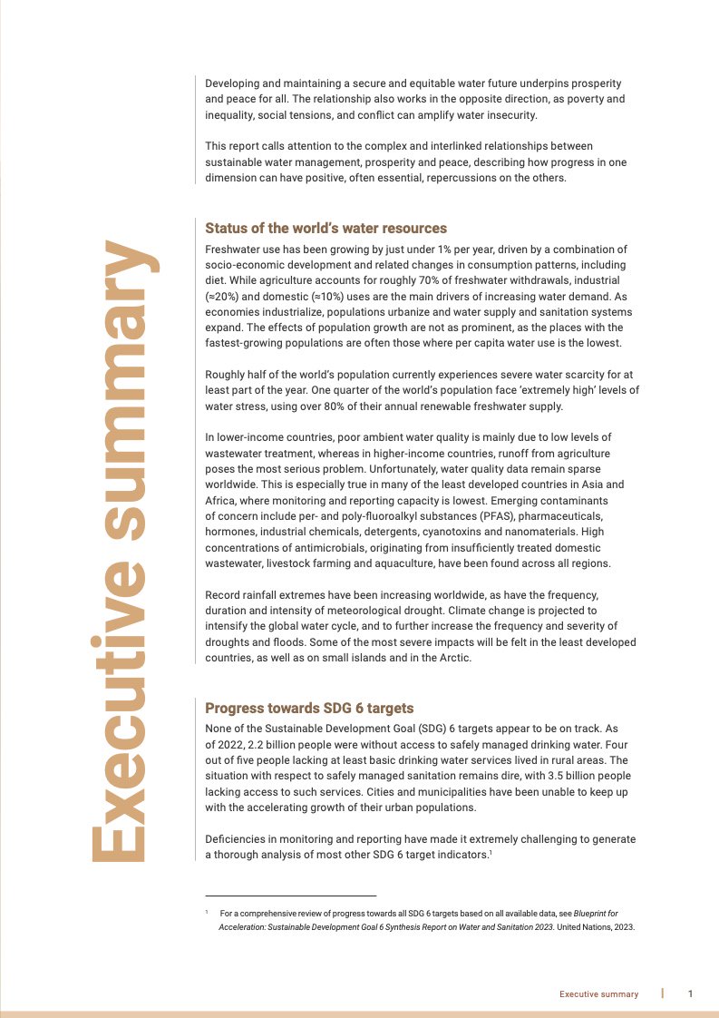 unesco2024年联合国世界水发展报告