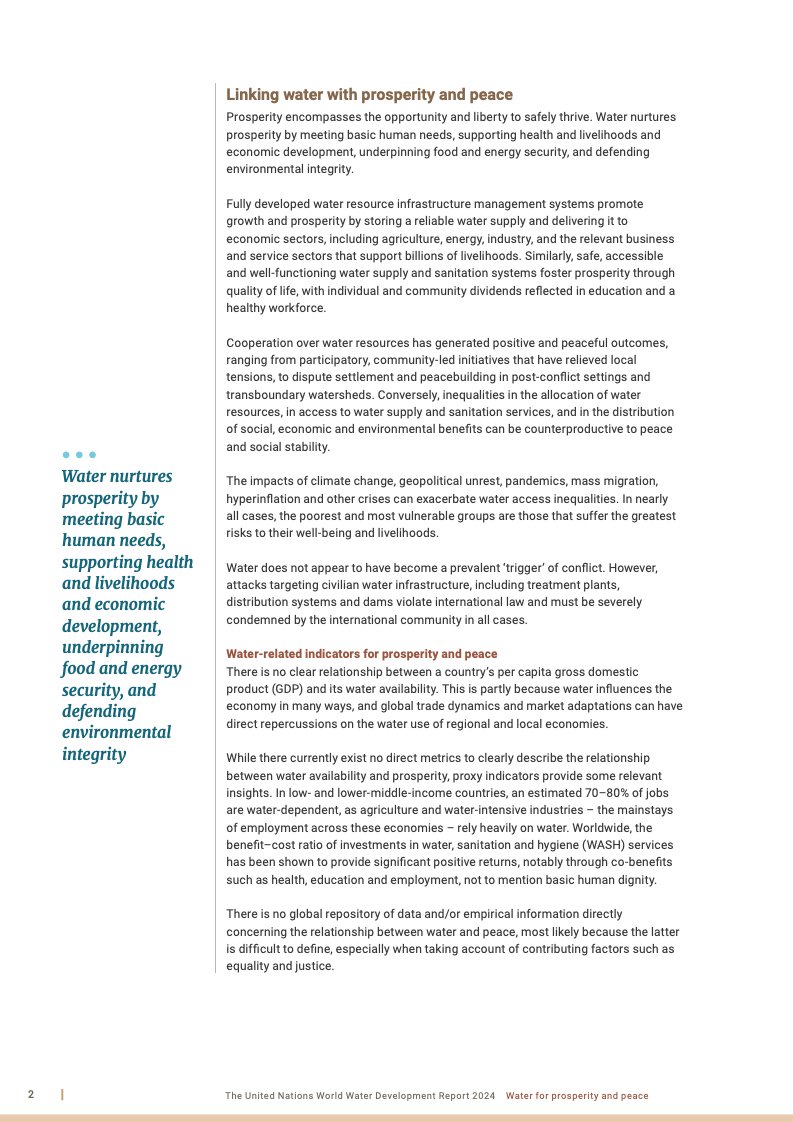 unesco2024年联合国世界水发展报告