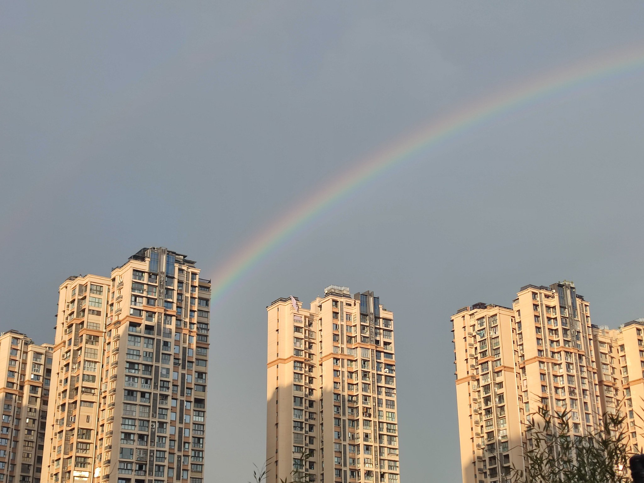 ▲雨后彩虹 图据网络