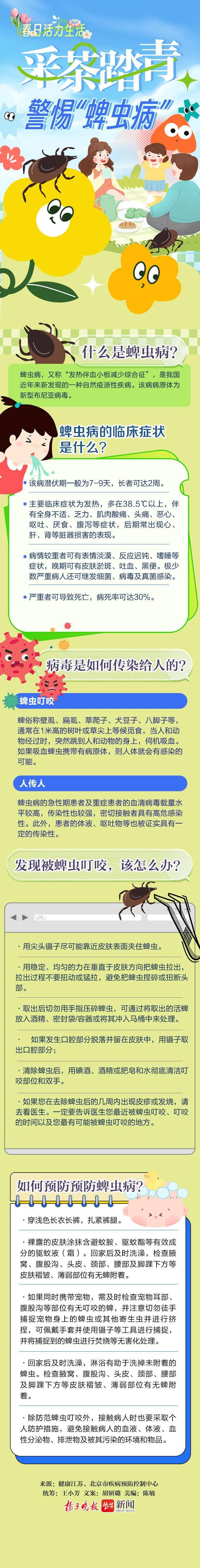 春日活力生活 | 采茶踏青正当时,别忘警惕"蜱虫病"