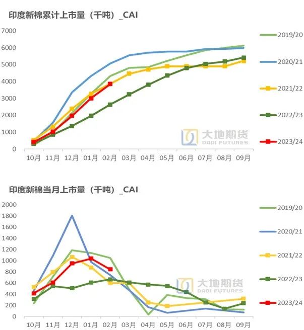 数据来源：CAI，大地期货研究院