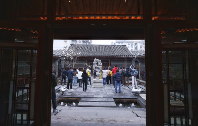 探访东城区公共文化新空间,宏恩观面向公众实行预约开放|四合院_新浪