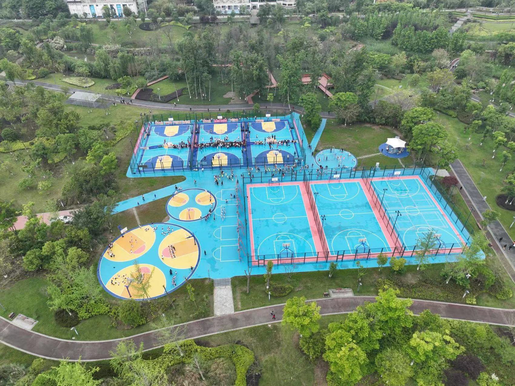 遂宁市船山区体育公园 四川省体育局供图