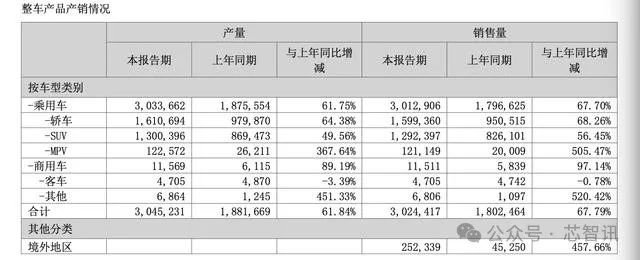 △比亚迪2023年汽车产销情况