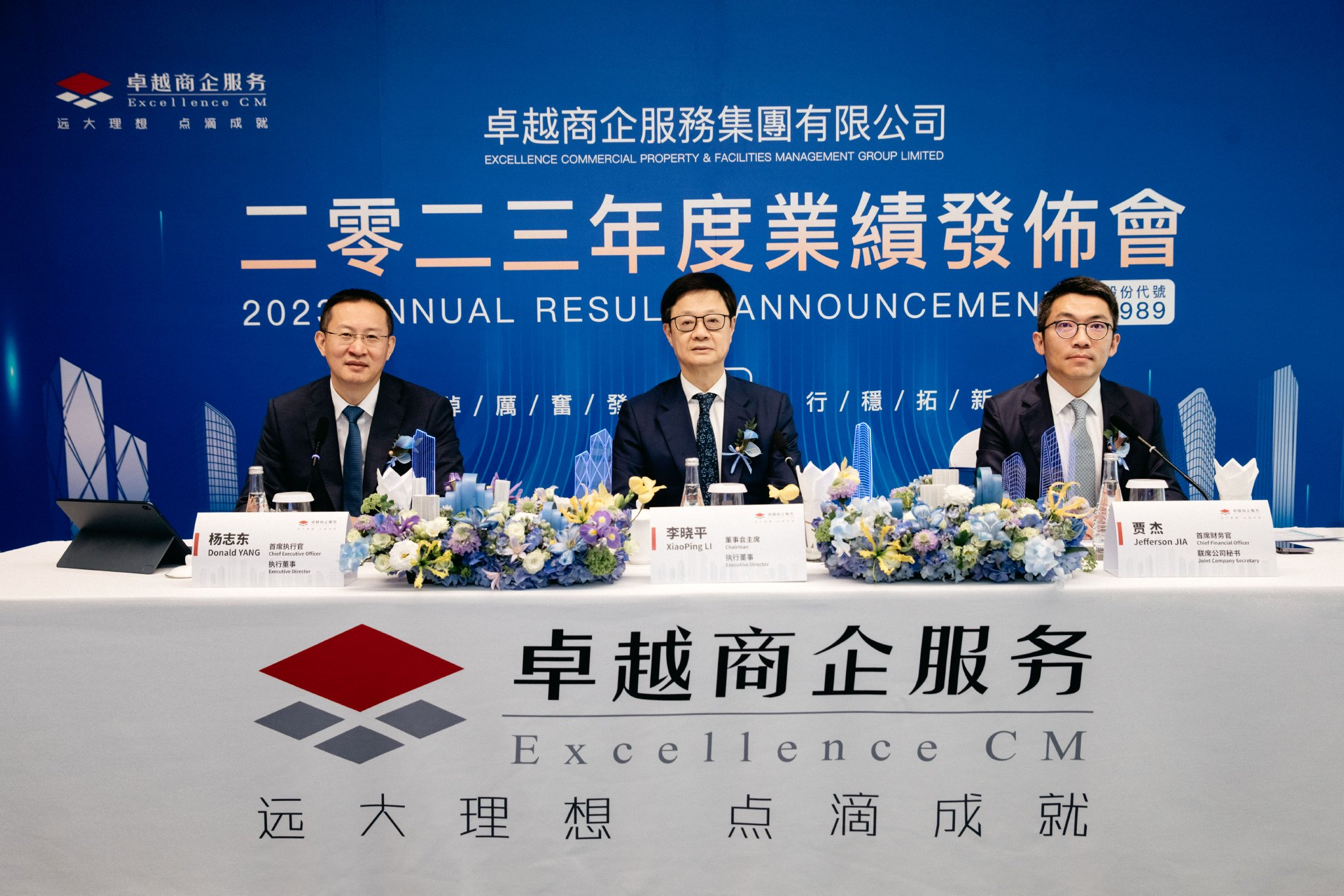 卓越商企李晓平:母公司支持力度会逐步加大|直击业绩会|平方米_新浪