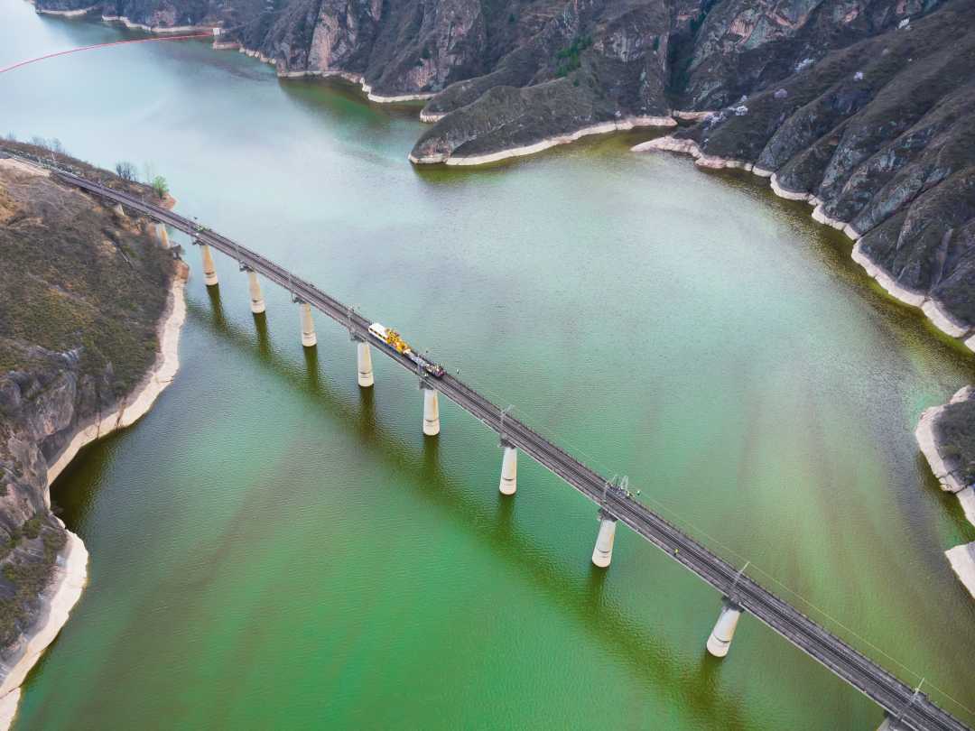 陕西宝鸡:渭河桥上施工忙|宝鸡市_新浪财经_新浪网