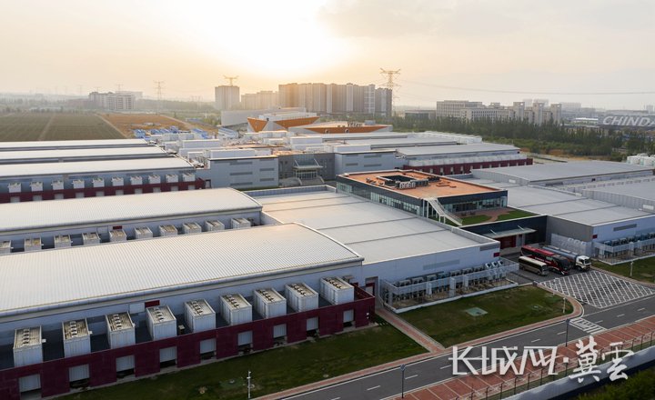 记者来到张家口市怀来县东花园镇大数据产业园区,探访第一家落户怀来