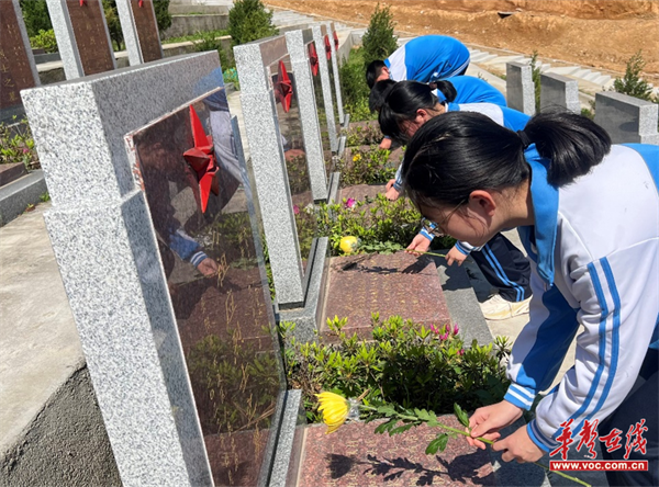 云溪中学:缅怀革命先烈 弘扬爱国精神_新浪财经_新浪网