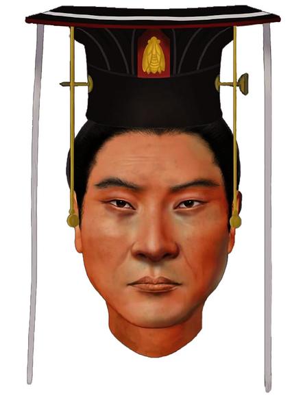 北周武帝宇文邕长相复原图.