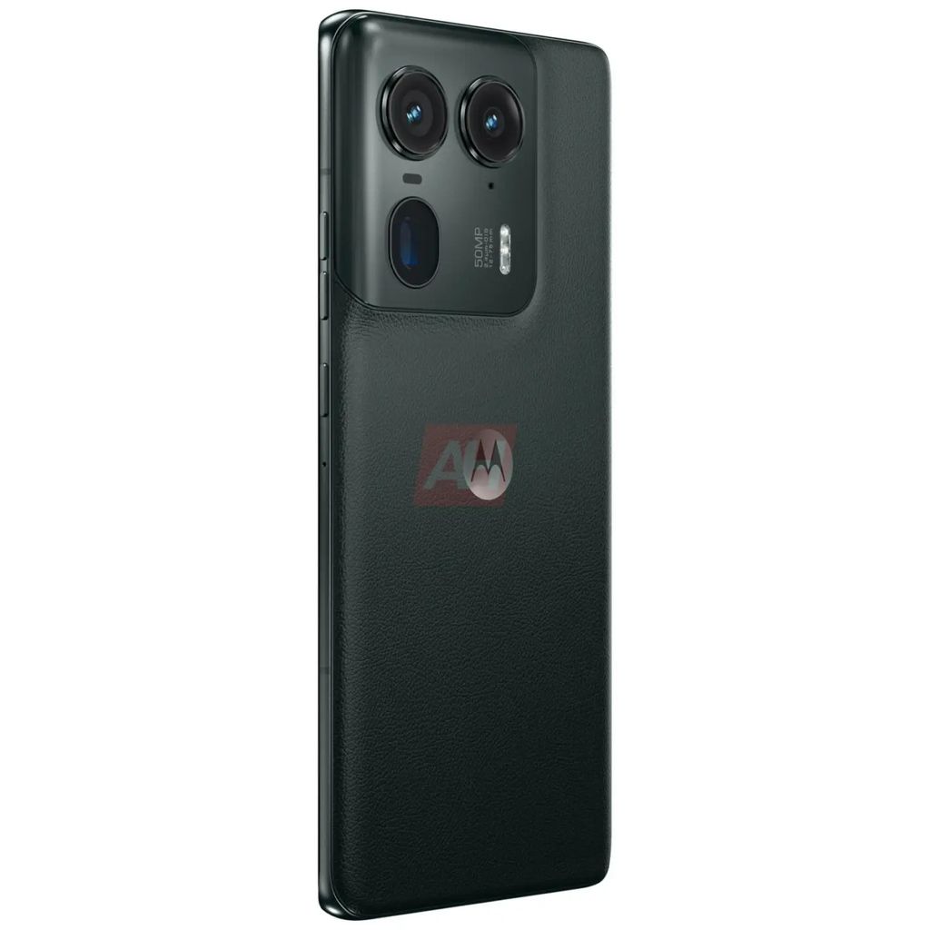 摩托罗拉edge50ultra手机渲染骁龙8sgen3芯片配柔和桃等三种颜色