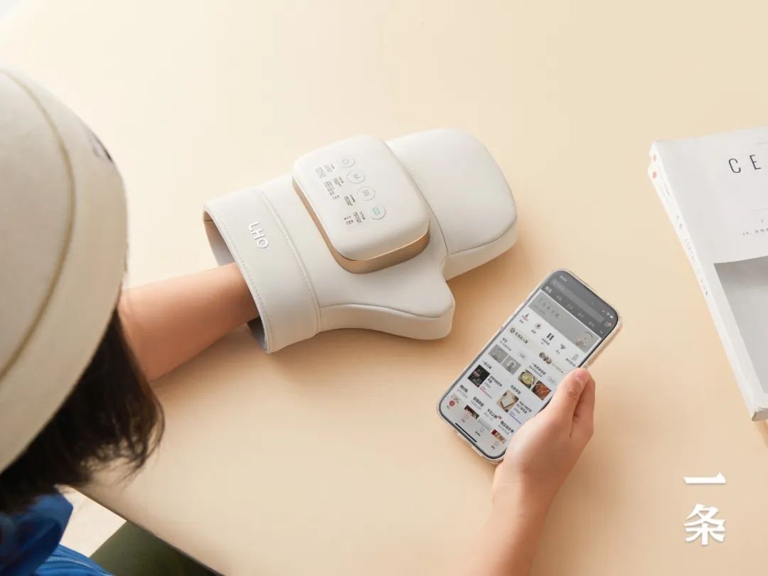 无线手部按摩仪,五指,手掌,手腕都能按,15分钟放松全手!