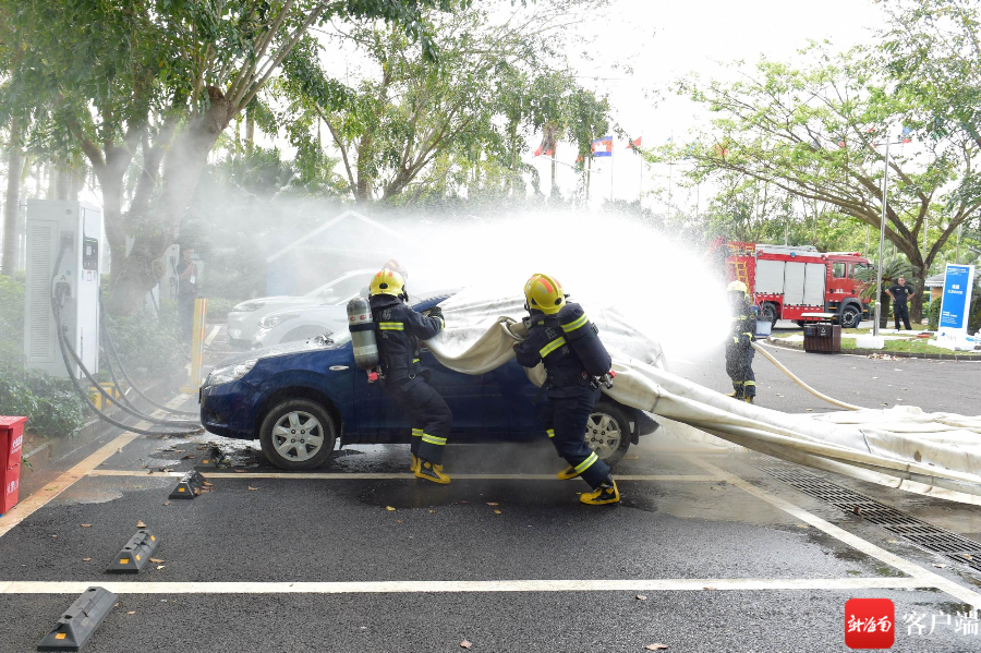 消防安保工作,与往年不同的是,作为一名新能源灾害事故处置专队队员