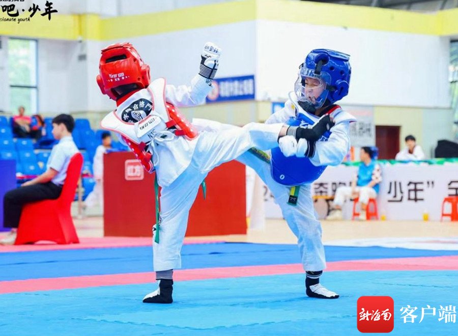 2024年全国青少年体育联合会青少儿跆拳道巡回赛临高开赛|跆拳道_新浪