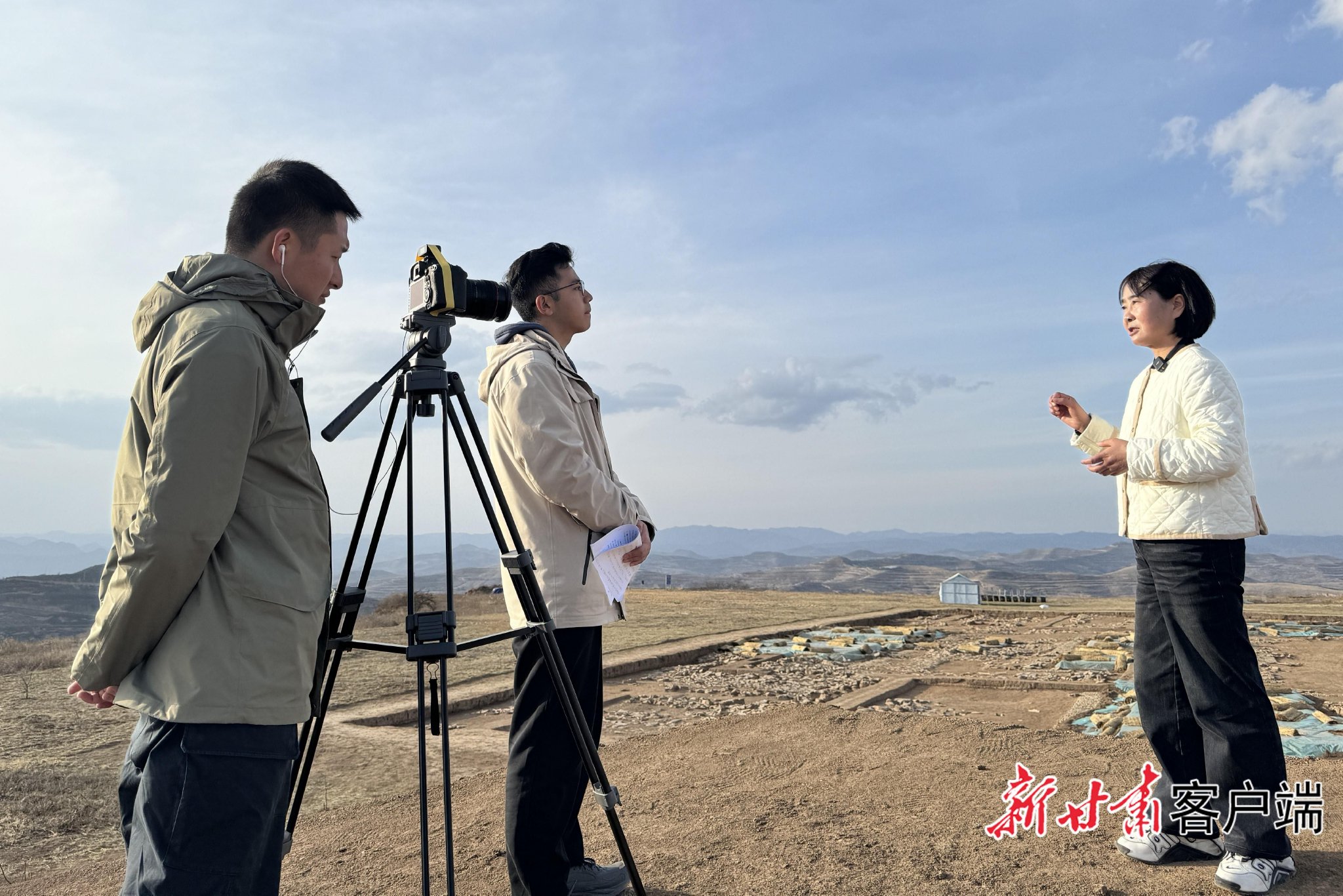 考古甘肃走进礼县四角坪寻找大秦最初的荣光