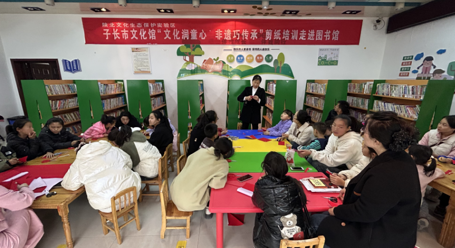 陕西子长:培训剪纸艺术 传承非遗文化|剪纸_新浪财经_新浪网