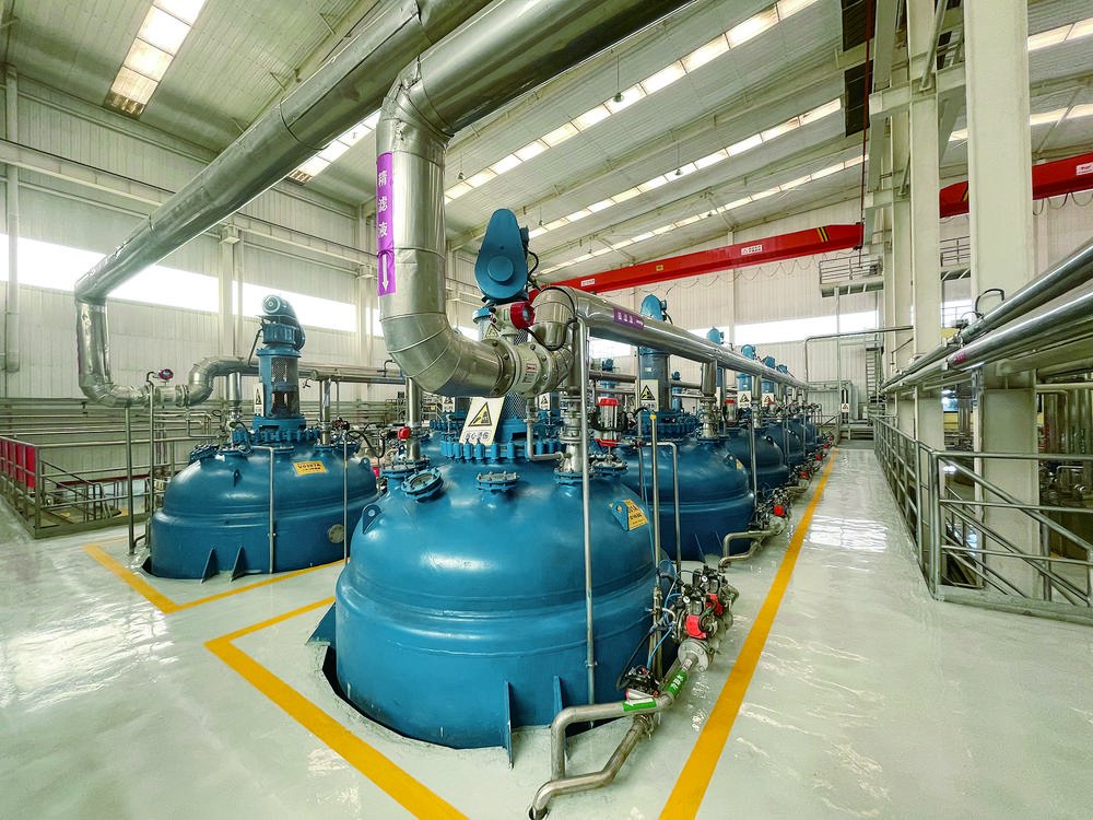 青海利亚达化工有限公司高纯硼酸结晶系统.