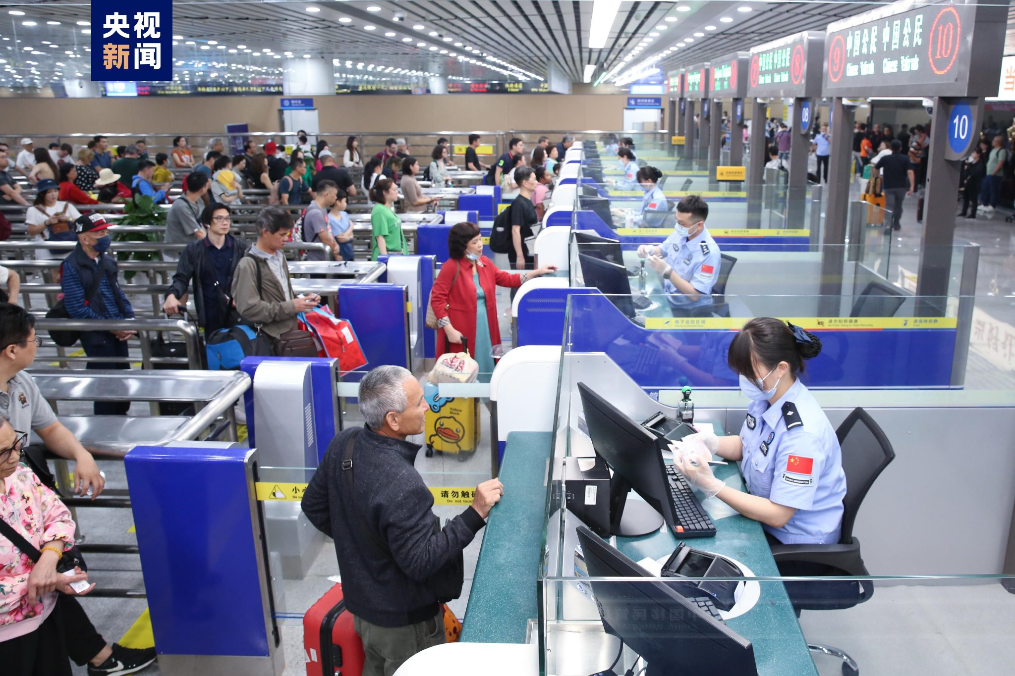 拱北口岸一季度旅客通关量超2600万人次 清明假期单日最高客流量或超3