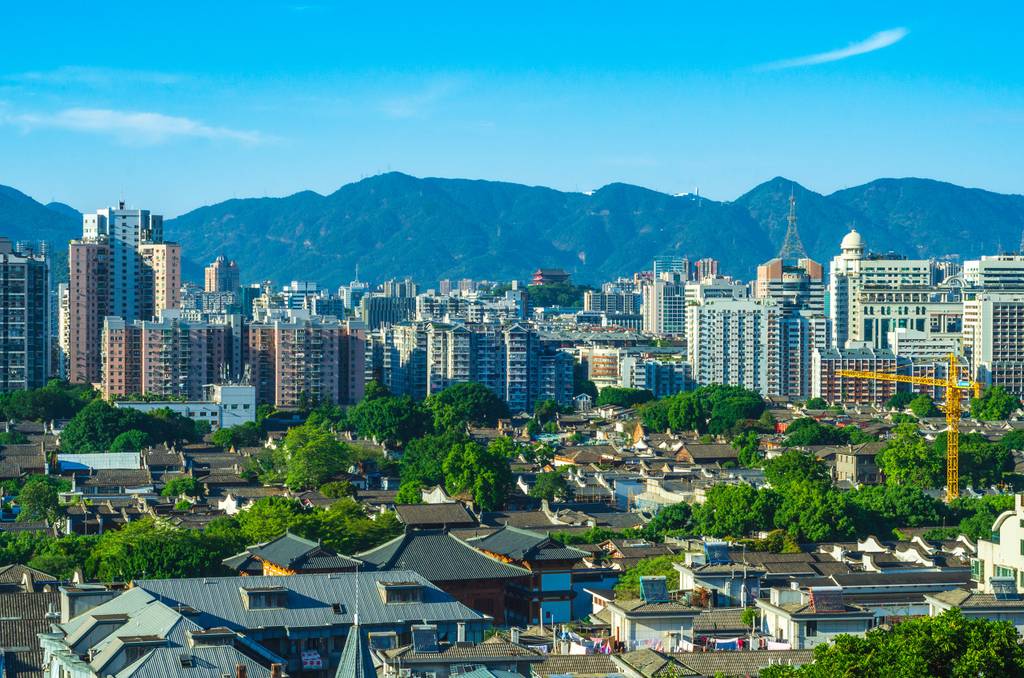 福州市风光 ic 资料图