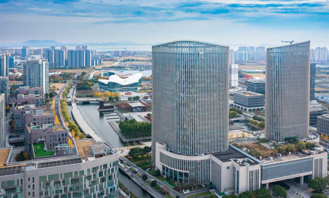 无锡高新区太湖湾科创城核心区.(资料图片)