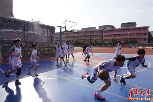 隆回县桃花坪中学举行八年级篮球赛|中学_新浪财经_新浪网