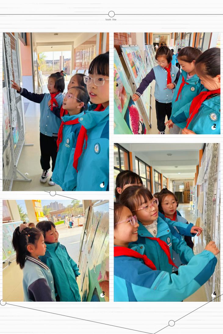 本次展览的学生作品有硬笔书法,软笔书法,简笔画,水粉画,国画等.