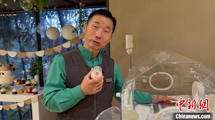 访韩国爱宝乐园大熊猫饲养员姜哲远福宝谢谢你来到我身边