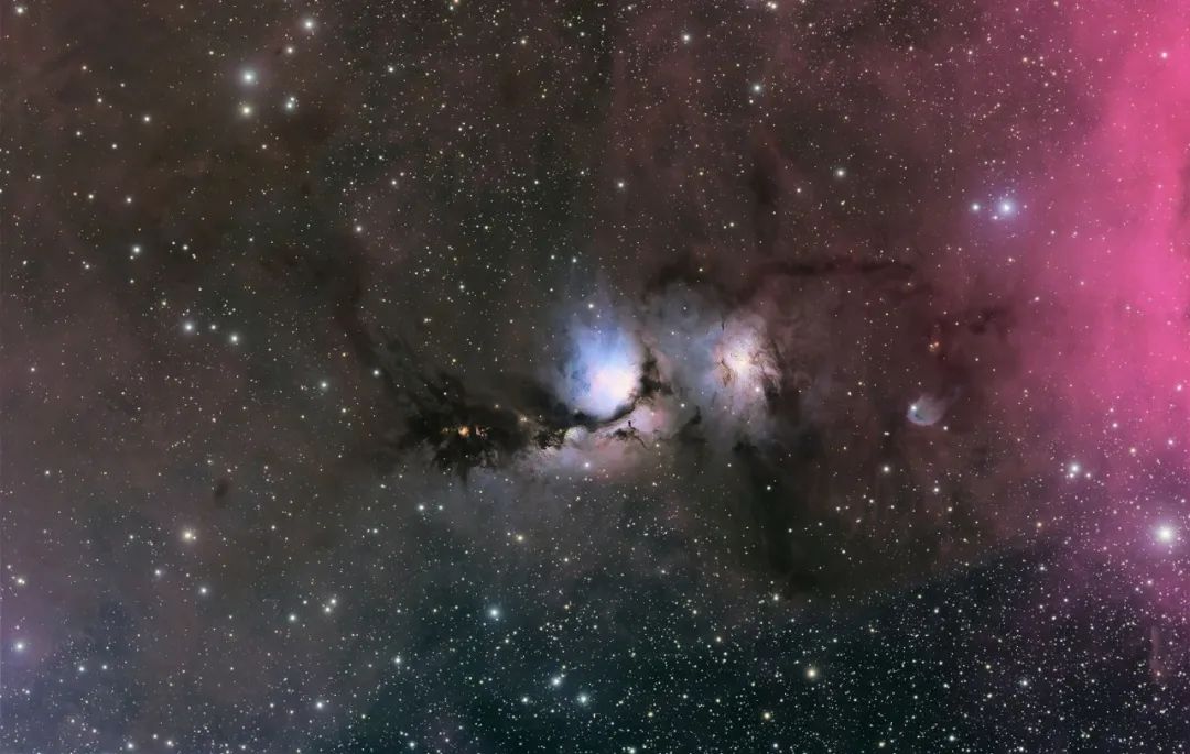 m78星云,距离地球约1600光年.庞邦鹏 摄