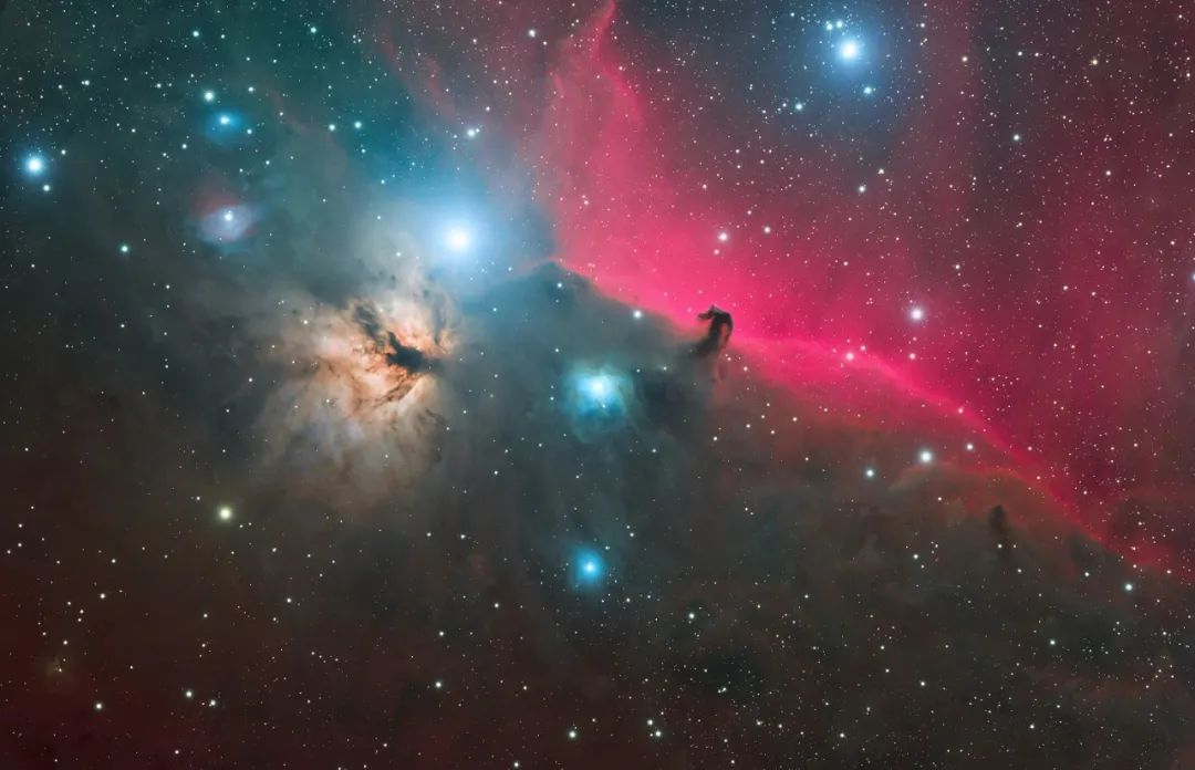 庞邦鹏 摄ic1848灵魂星云, 距离地球约6500光年.