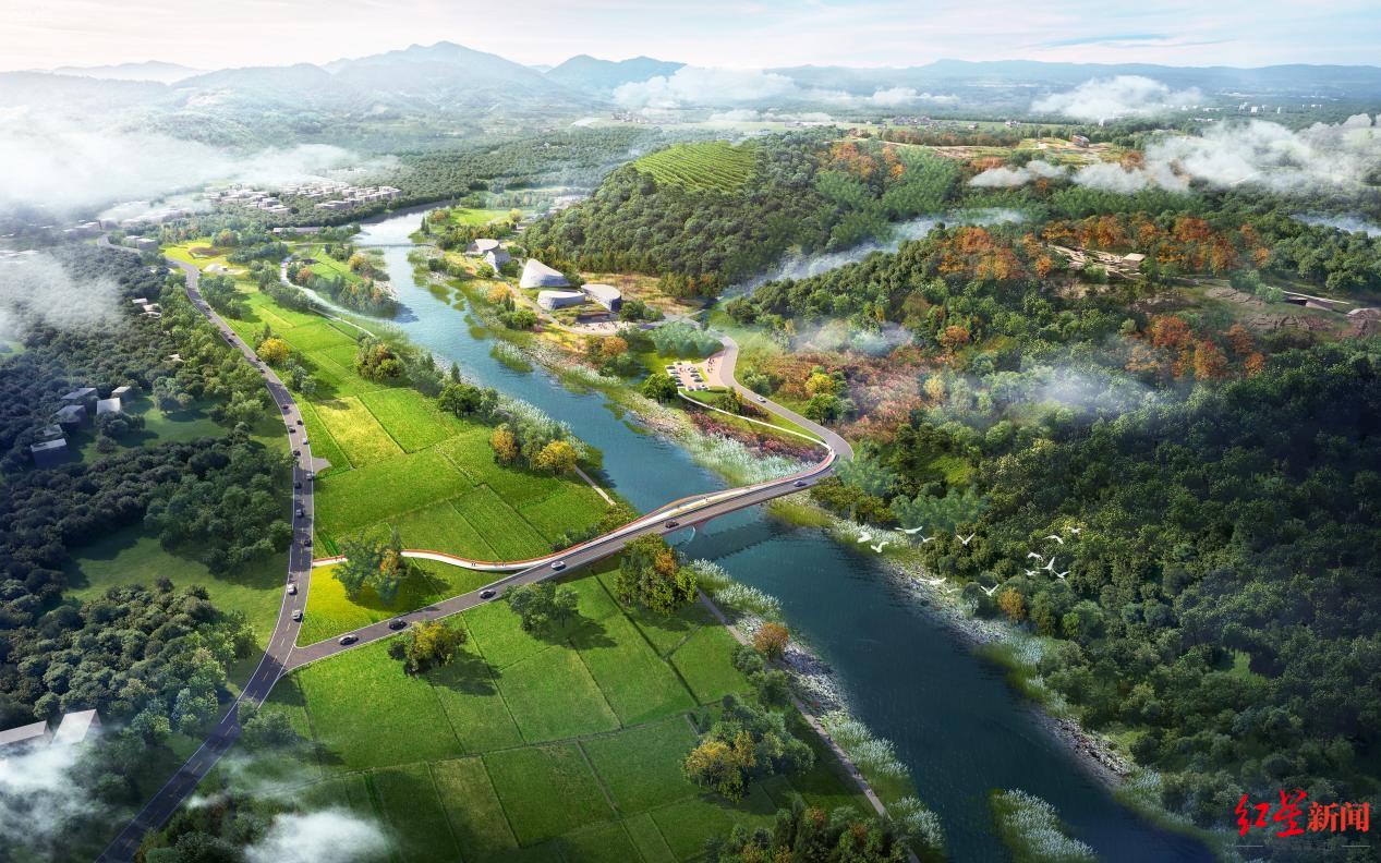 园区俯瞰效果图