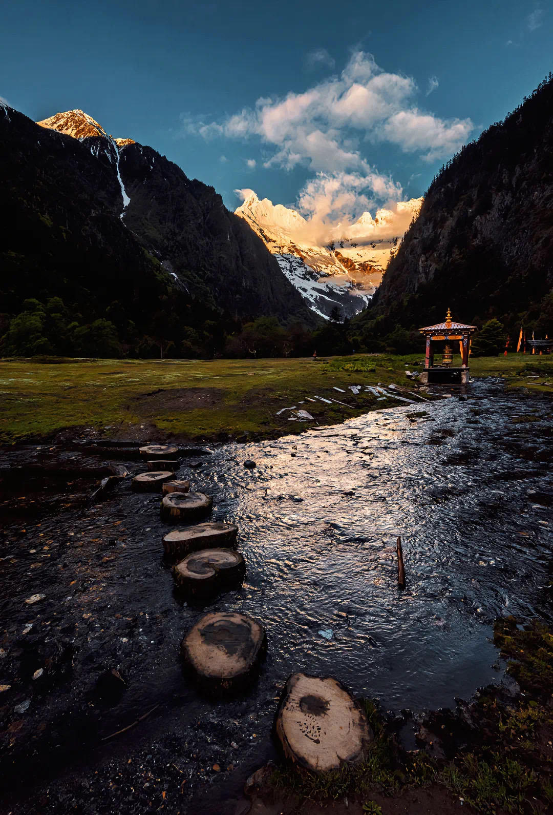雨崩村景色 图据迪庆发布